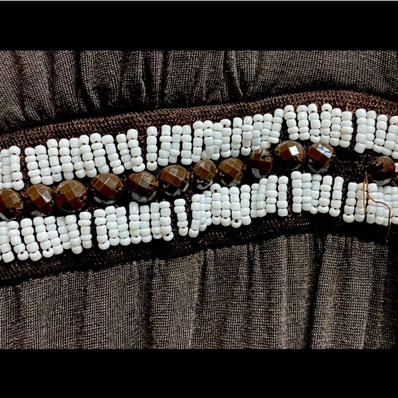 International Concepts flowing maxi dress with beaded highlights in size… - Picture 4 of 6